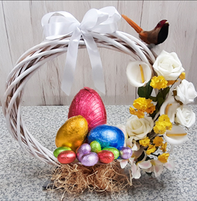 Happy Easter flowers and Chocolates delivery in Mauritiuss 