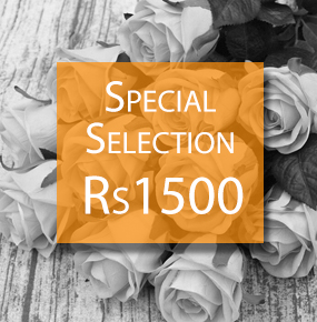 Florist's Choice - Florwers up to the value of Rs1500 in a pot beautifully wrapped and tied with a bow