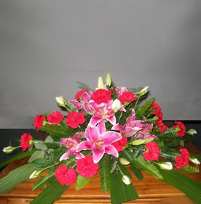 Pink Petals Table Posy