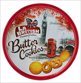 La British Premium Butter Cookies Tin